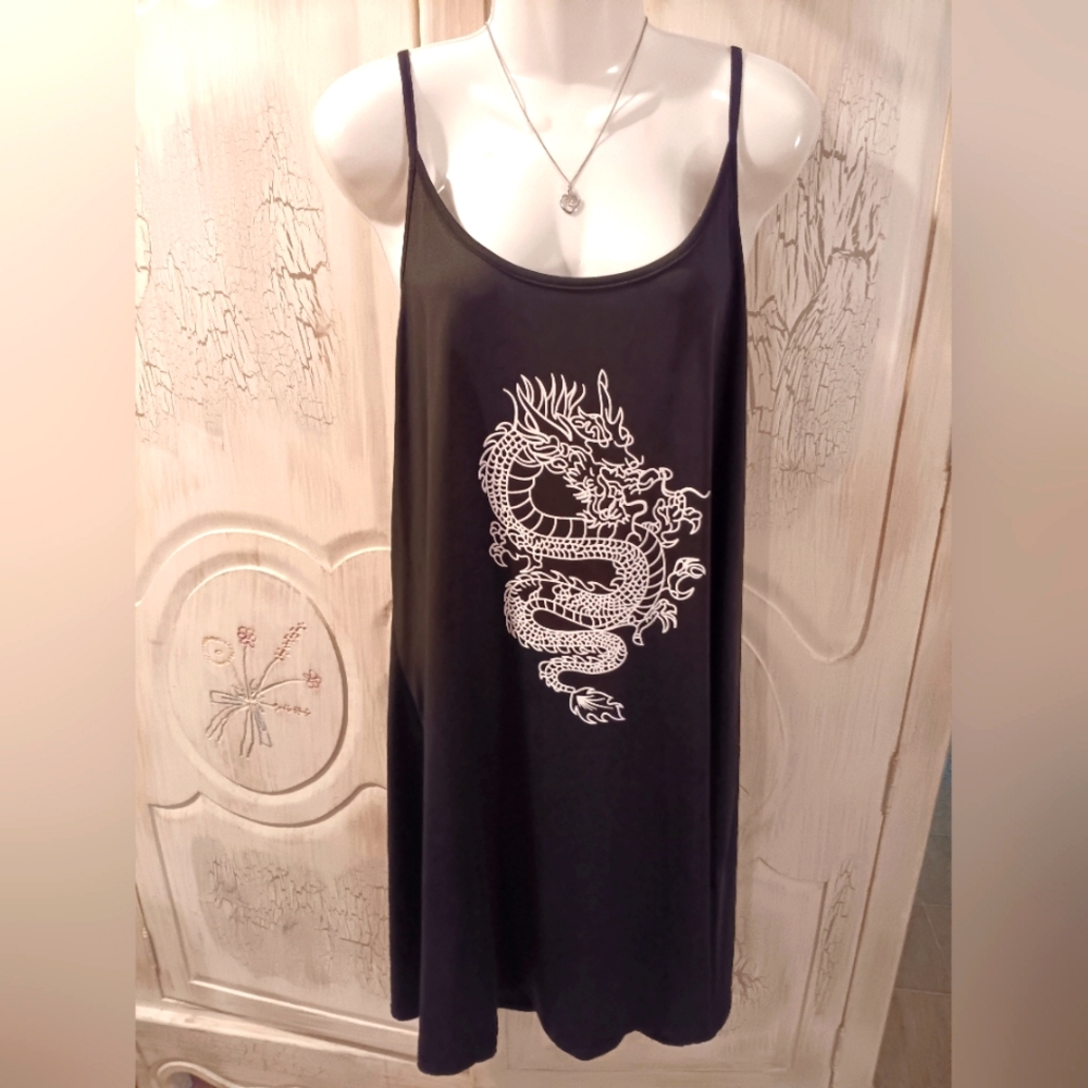 Dragon Print Dress